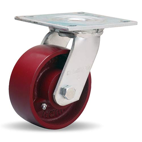 5" Hamilton (S-MS-5MB) Medium Service Swivel Caster Metal Wheel