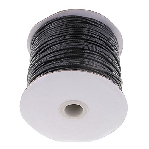 Cordon de algodon encerado de 2,5 mm y 100 yardas   NK803          para crear joyas 7