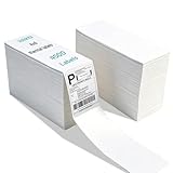 Volokitx 4500Pcs 4"x6" Thermal Shipping Labels – 2 Stacks of 2250, Fanfold Direct Thermal Labels Compatible with Rollo, Zebra, and More Printers, for UPS, FedEx & USPS