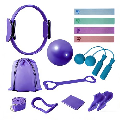 Pilates Kit for Women for Home Workouts, Beginner Home Pilates Kit with 12.9
