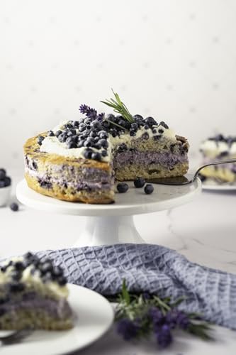 Foto von Lares Tortenring Verstellbar mit Klemmhebel Edelstahl | Skala | 18–30 cm | Made in Germany | 20 cm hoch | Verstellbarer Kuchenring rund | Spülmaschinengeeignet