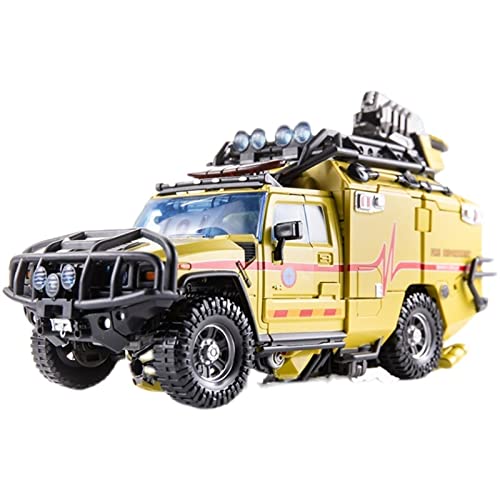 Bihani Transformer Toys, Masterpiece Movie Series Mpm-11 Autobot Ratchet Ko Action Figure Collection Robot Model - 7", The Best Birthday Gift Toy (Color : Yellow) #TOP4