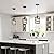 3 PACK Industrial Pendant Lights Kitchen Island, Black Hanging Kitchen Lights, Adjustable Kitchen Pendant Lighting over Island, Modern Seeded Glass Shade Island Lights for Kitchen, Dining Room, Bar
