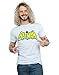 Price comparison product image DC Comics Men's Batman Retro Logo T-Shirt Sport Grey Medium