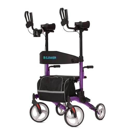 ELENKER Compact Upright Rollator