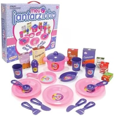 Genérico, Brinquedo Infantil Faz de Conta Meu Jantarzinho 12 Peça...