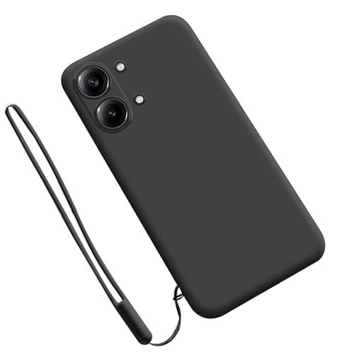 TRIPLE RIVER�EFor POCO X8 Pro �P�[�X �ϏՌ� �J�o�[ �X�g���b�v�t�� TPU �\�t�g�P�[�X �X�g���b�v�� ������ ���� �V���v�� For ���� �V���I�~ X8�v���}�b�N�X(�u���b�N)