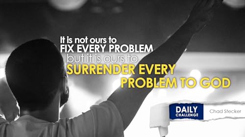 When Fixing Fails, Trust God