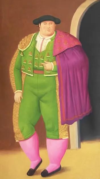 Affiche Fernando Botero pour une décoration murale de salon moderne