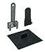 FallTech 7429SSK Permanent Truss Roofing Anchor Kit - Durable Stainless Steel Construction, Includes Weather Flashing and Cap, Kit, Natural