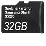 32GB Speicherkarte für Samsung Star II S5260