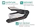 PaperPro - 1215 - inHANCE+ 65 Heavy Duty Stapler - Metal, 65 Sheets, Black/Silver