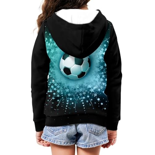 Image of Coloranimal Unisex Girls Boys Long Sleeve Casual Hoodies & Sweatshirts Tops Kids Zip Up Jacket Coat Age 6-16 Year