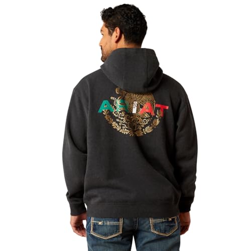Ariat Men's Mexico Flag Lockup Hoodie2