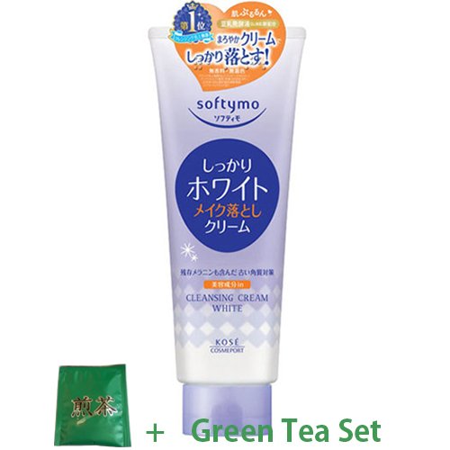 KoseCosmeport Softymo New Version Cleansing Cream 210g - White (Green Tea Set)