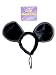 Forum Novelties 25162 Large Mouse Ears Costume, One Size, Black