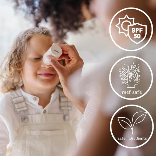 Image of Roe Wellness- Kids Sunscreen Stick For Face & Body Sun Protoction | Reef Safe, Clean Ingredients (SPF 50 Roll-on Stick)