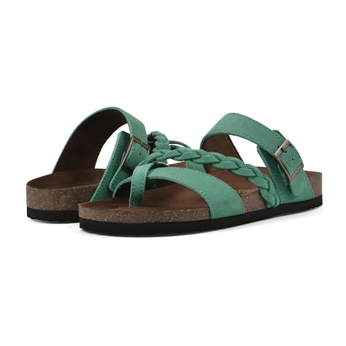 Image of White Mountain Women's Hazy Braided Footbed Sandal