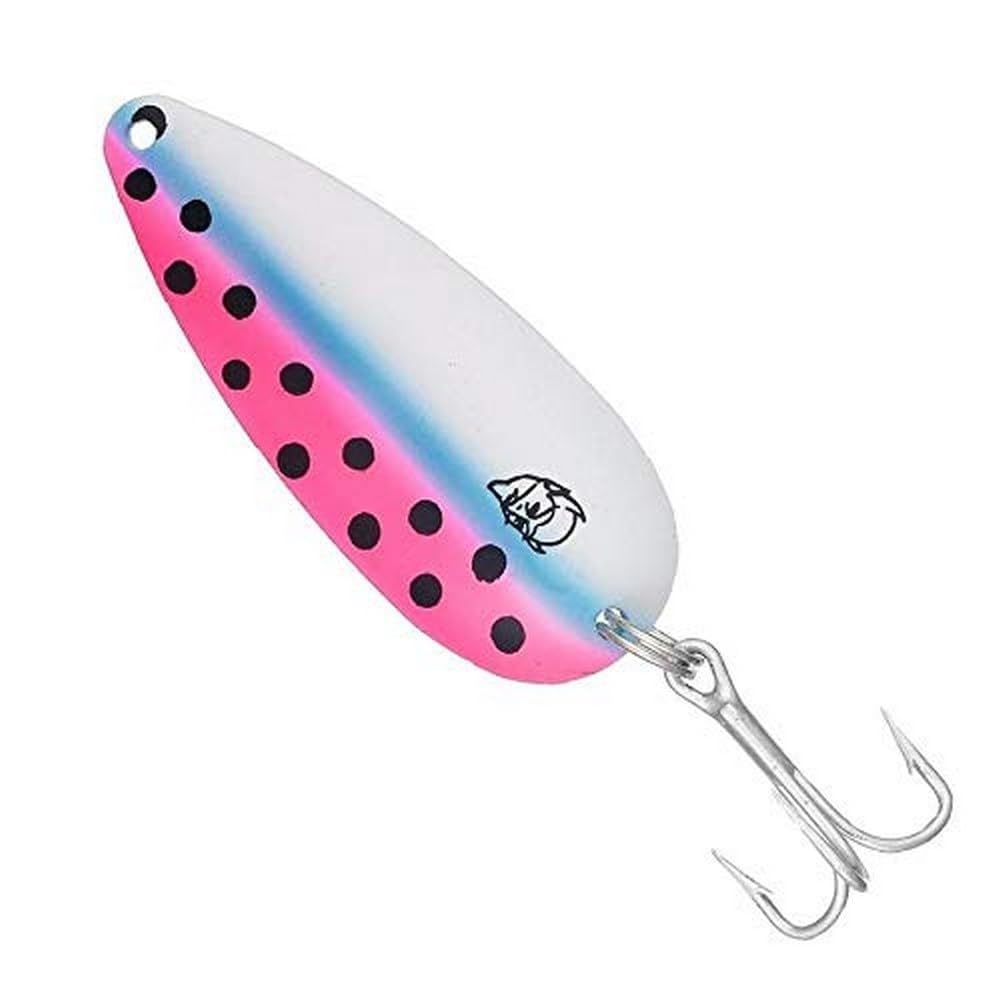 Lakco WSD-8RW Wood Spear Decoy, Red/White, 8-Inch