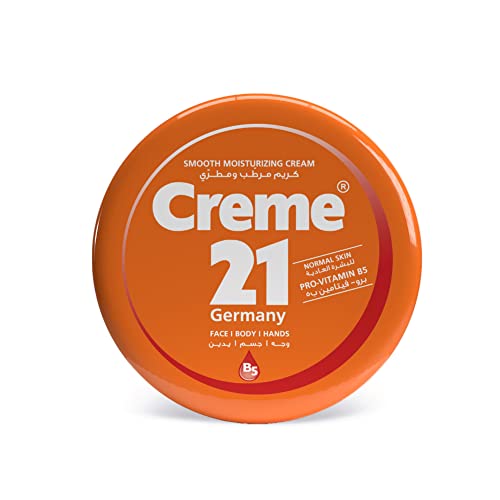 Creme 21 Smooth Moisturizer Cream, Goodness Of 5 Moisturizers, Almond Oil Enriched, For Hands, Face & Body, Women & Men, 150 Ml