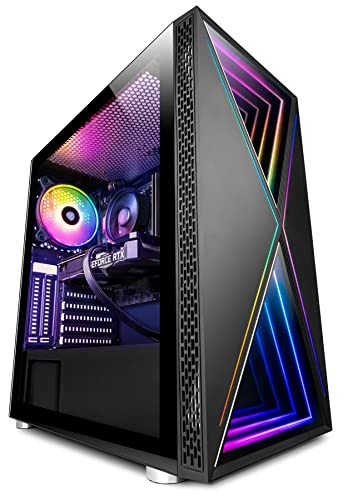 Vibox IV-53 Gaming PC - AMD Ryzen 5 5600G Prozessor - RTX 3070 Ti 8GB Grafikkarte - 16GB RAM - 240GB SSD - 1TB HDD - Windows 11 - WiFi