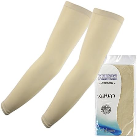 Elixir Arm Cooler Cooling Sleeves UV Protective Compression Arm Sleeves, 1 Pair
