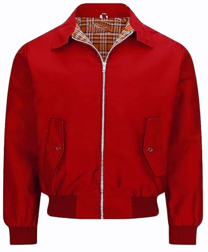 Gal Moda Marcus Harrington Jacket men Adults Unisex Ladies Womens Vintage Classic Retro Bomber Tartan