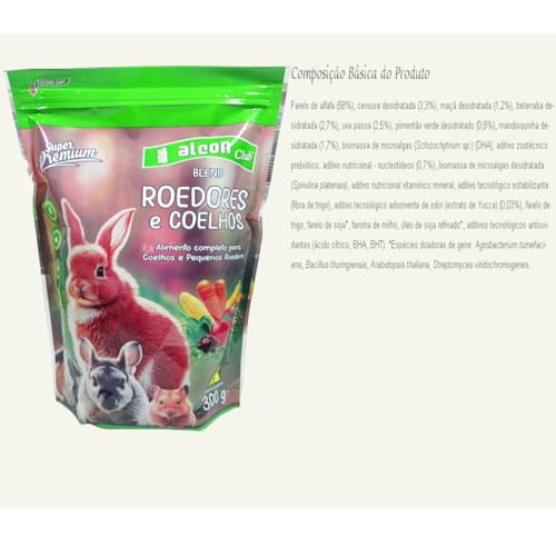 ALCON CLUB BLEND ROEDORES E COELHOS 300G
