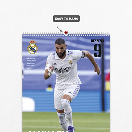 Grupo Erik Real Madrid A3 Wall Calendar 2023, 11.7 x 16.5 inch - Image 4