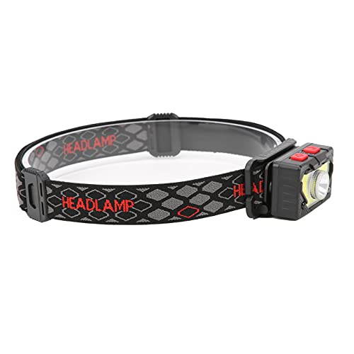 Linterna frontal ajustable con luz LED manos libres multiángulo 5