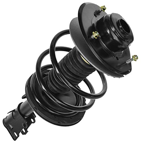 Image of TRQ Front Strut and Spring Assembly Set 2 Piece | For 2001-2007 Chrysler Town & Country 01-03 Voyager 01-07 Dodge Caravan 01-07 Grand Caravan