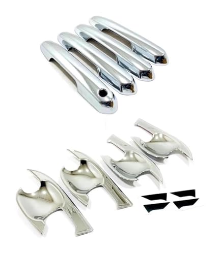 Garniture poignée portière voiture Toyota RAV4 XA50 accessoire chrome