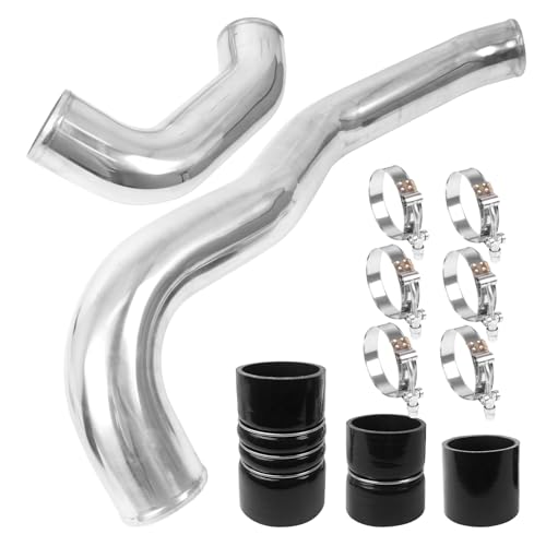 Best Intercooler Boots for 6.4 Powerstroke | Upgrade Now! 13 Max Flow Hot Side Intercooler Pipe Boot Kit for 2008-2010 Ford F250/ F350/ F450/ F550 6.4L Powerstroke Diesel