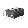 BESPORTBLE 48v USB Phantom Power Supply for Condenser Microphone with USB Cable Compatible with Music Recording and Live Performance Equipment Portable for Studio and Stage Use Random Color #1