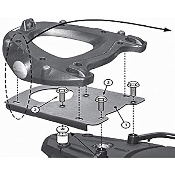 GIVI SR5107 górny stojak