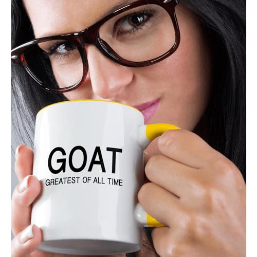 3dRose mug_235549_8 Goat Greatest Of All Time Mug, 11 oz - Image 3