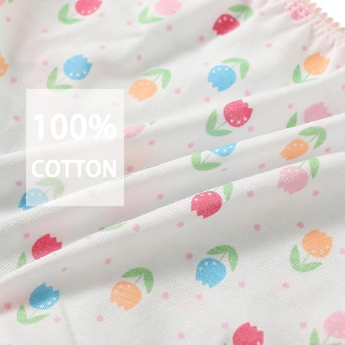 Kidear Toddler Soft Cotton Underwear Baby Panties Kids Girls' 12-Pack