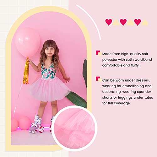 Simplicity Baby Girl's 4 Layers Tulle Tutu Skirt #TOP4