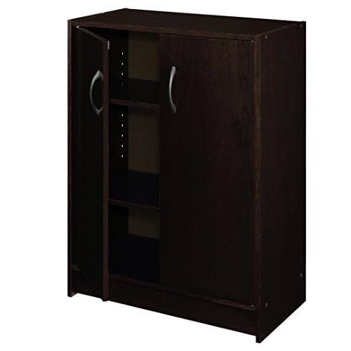 ClosetMaid 8925 2-Door Stackable Laminate Organizer, Espresso