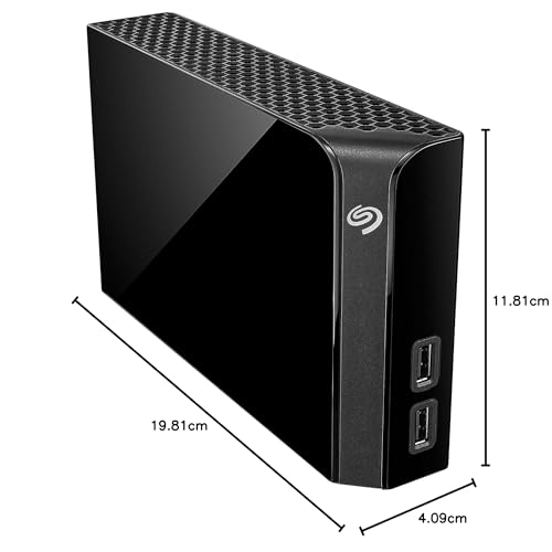 Image of Seagate 8TB Backup Plus Hub USB 3.0 Desktop 3.5 inch External Hard Drive for PC and Mac with 2 Months Free Adobe Creative Cloud Photography Plan