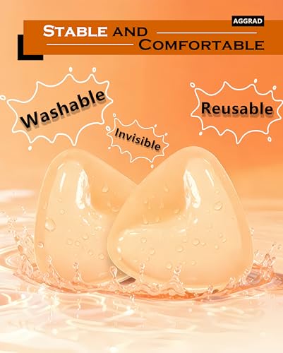 Image of Double Sided Sticky Bra Inserts, Ultra Instant Volume, Push Up Adhesive Bra Pads