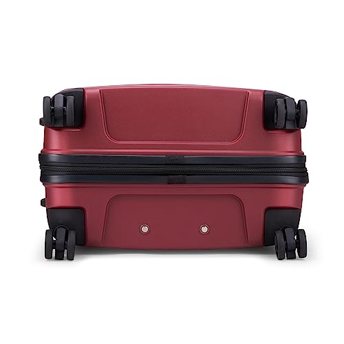 Skybags-Paratrip-Medium-Size-Hard-Luggage-67-cm-Polypropylene-Luggage-Trolley-with-8-Wheels-and-Anti-Theft-Zipper-Maroon-Unisex