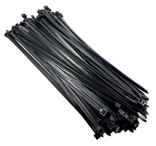 Sylix ® Nylon Self Locking Cable Tie, 400MM X 4.8MM,Black (Pack of 100 pcs) (B09VH415BL) Amazon Price History, Amazon Price Tracker