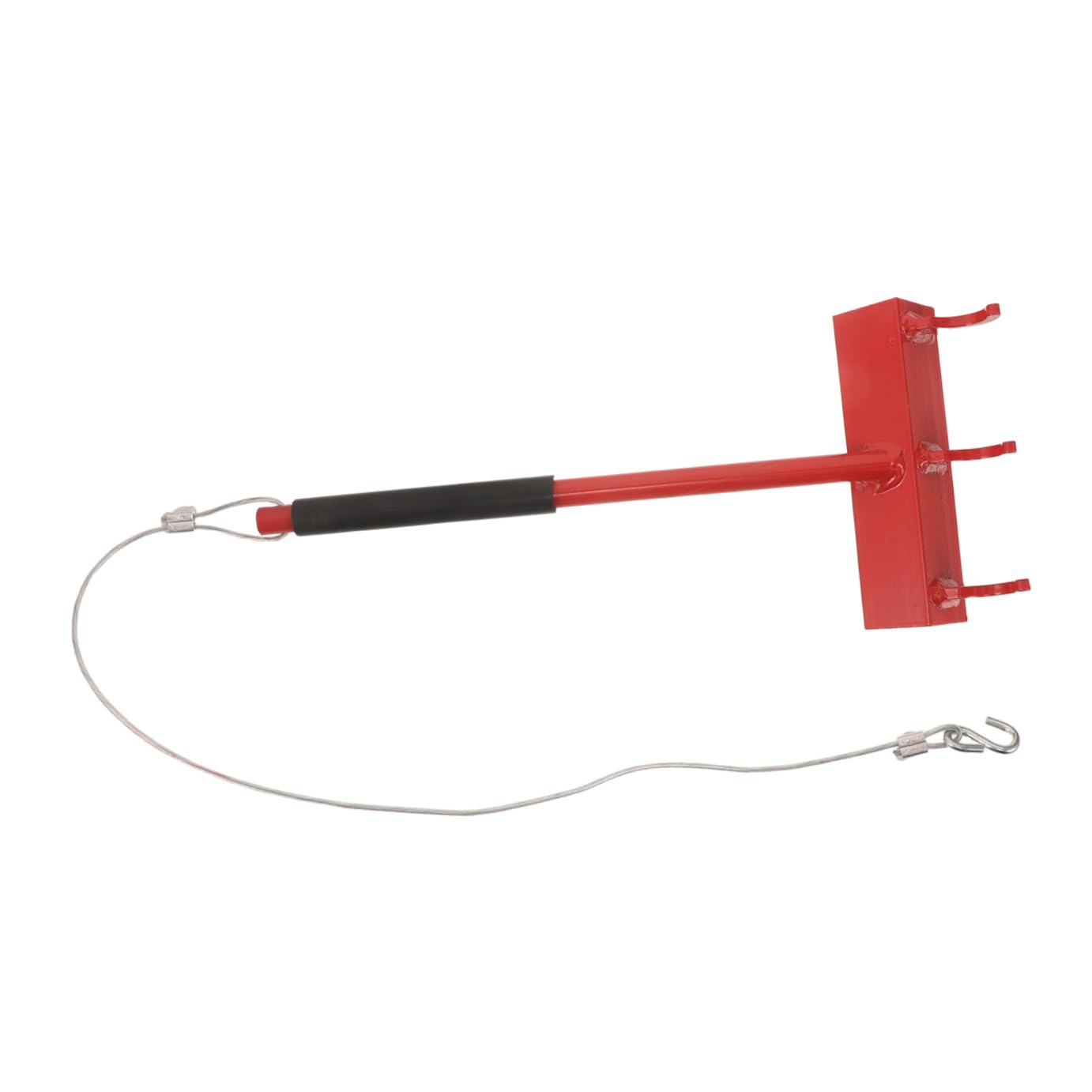 Tendeur pour Grillage en Acier Inoxydable avec Crochet de Câble 28 Pouces, Capacité de Traction 300 Lbs, Réglage de Tension Lisse pour Rénovation de Clôtures et Zones Agricoles