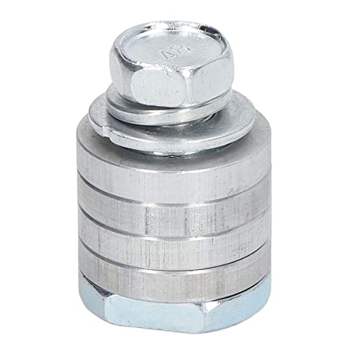 Fafeicy Winkelschleifer-Adapter-Kit M14, Aluminiumlegierung, Silber, mit Schrauben und Zubehör für Schleifscheiben