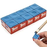 CONTROLLO E ROTAZIONE PRECISI: Grazie alla sua applicazione fluida e uniforme, questo gesso per biliardo facilita un migliore trasferimento della rotazione e dell'effett alla biglia battente.