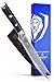 DALSTRONG Tomato Slicer Knife - Gladiator Series - German HC Steel - 5" - Serrated Utility - Sheath