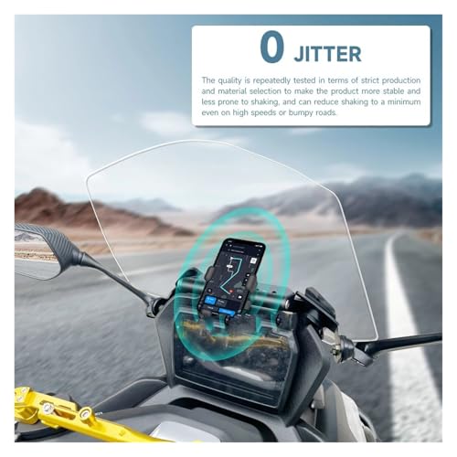 Support téléphone moto VOGE SR250GT rigide pour navigation GPS - 3