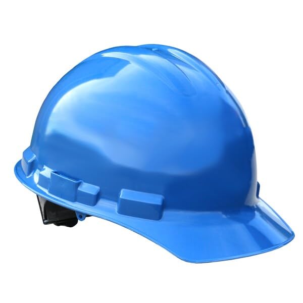 Hard Hat, HDPE, Type 1, Class E, Blue, Mfr: GHP4-BLUE-A