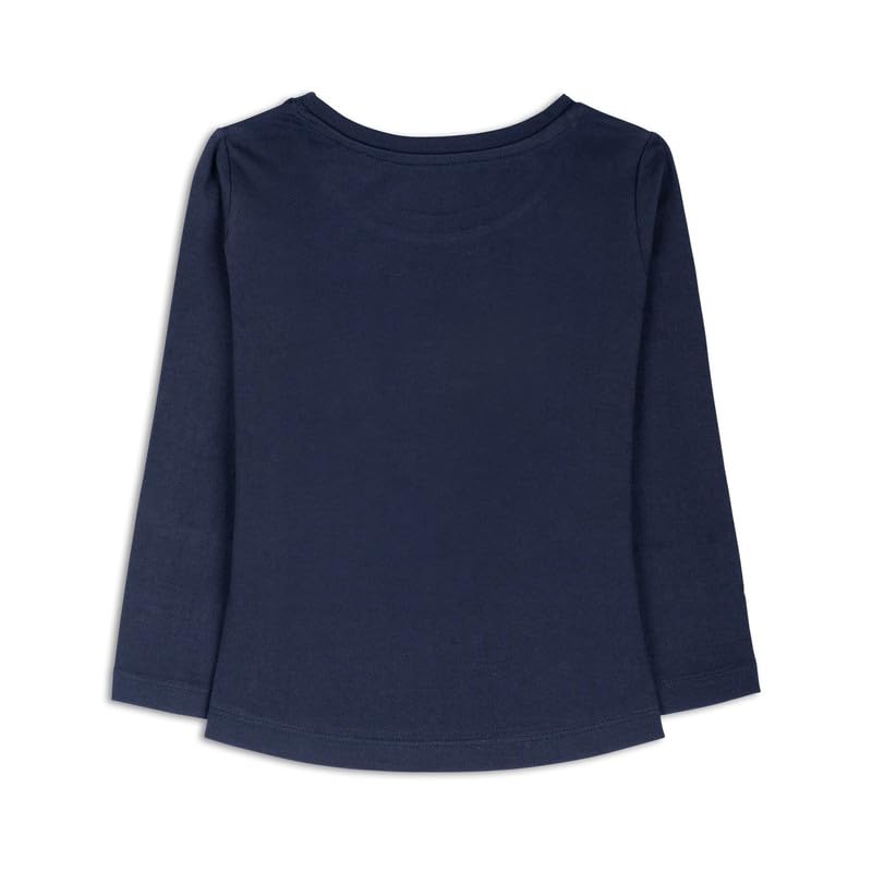Image of Real Basics Girls Regular Fit Full Sleeves Tshirt (Pack of 1)